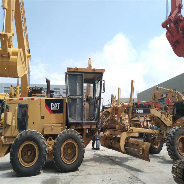 Caterpillar 140 Gc মোটর গ্রেডার 17 টন CAT 140K ব্যবহৃত Caterpillar মোটর গ্রেডার