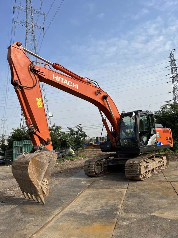 20 টন প্রস্তুত কাজের জন্য ব্যবহৃত খননকারী এবং অভিজ্ঞ ব্যবহৃত কোরিয়া আমদানি হিটাচি 200-5A ভাল অবস্থায়