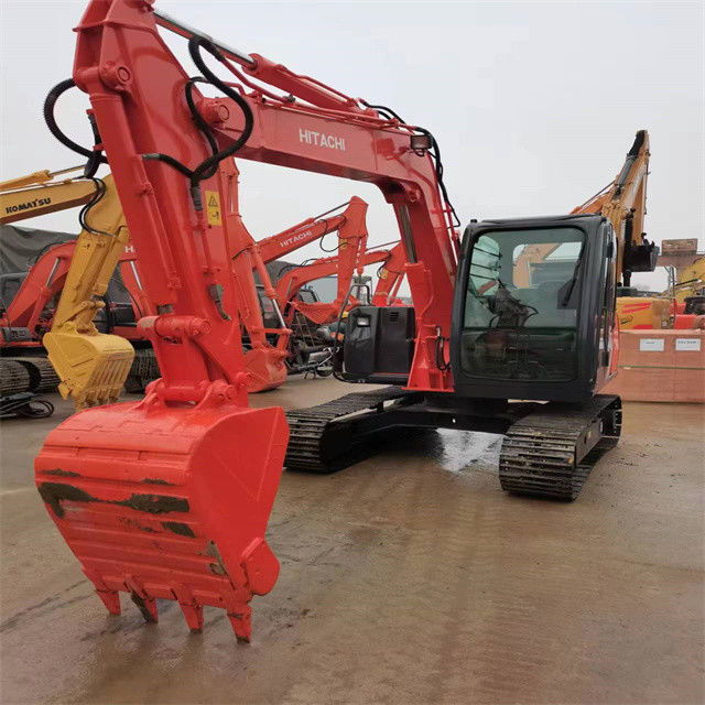 6.3 টন মিনি রেডি ব্যবহৃত Excavator কাজের জন্য এবং অভিজ্ঞ ব্যবহৃত জাপান আমদানি Hitachi ZX 70 ভাল অবস্থায়
