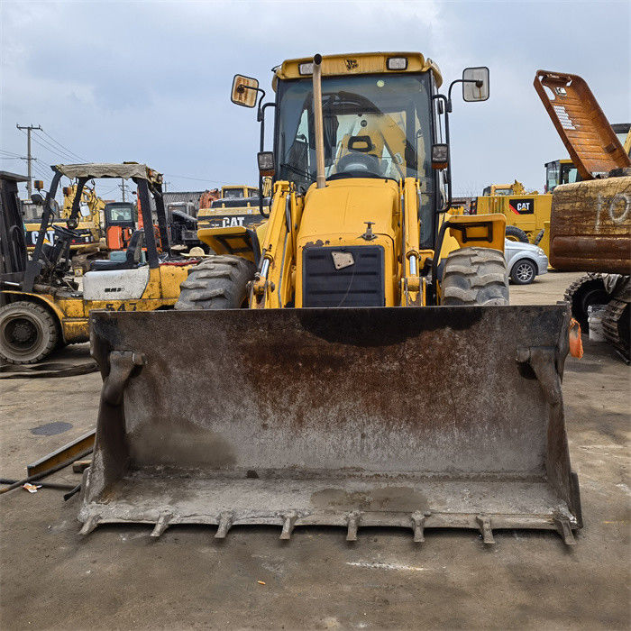 8 টন Jcb 4cx ব্যাকহো লোডার Excavator ব্যবহৃত ব্রিটেন 8.18t ব্যবহৃত কম্প্যাক্ট লোডার