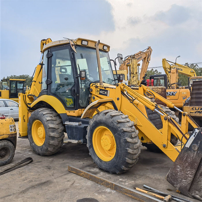 8 টন Jcb 4cx ব্যাকহো লোডার Excavator ব্যবহৃত ব্রিটেন 8.18t ব্যবহৃত কম্প্যাক্ট লোডার