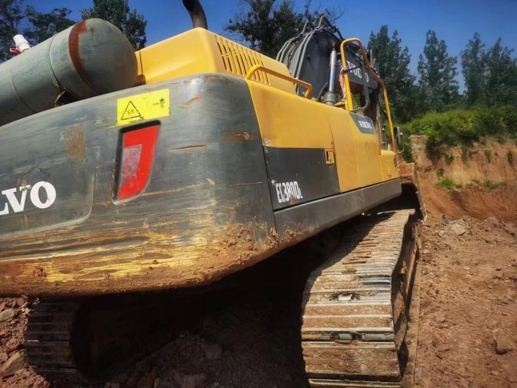 সুইডেন উচ্চ মানের ভলভো EC380 crawler excavator মেশিন প্রায় নতুন ব্যবহৃত আমদানি