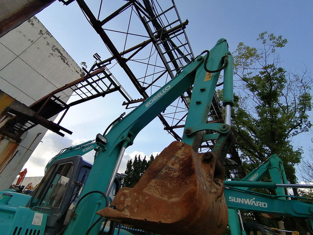 30.5kN KOBELCO SK60-C Excavator Machine ওজন 5.95t ইঞ্জিন শক্তি 42.4kW