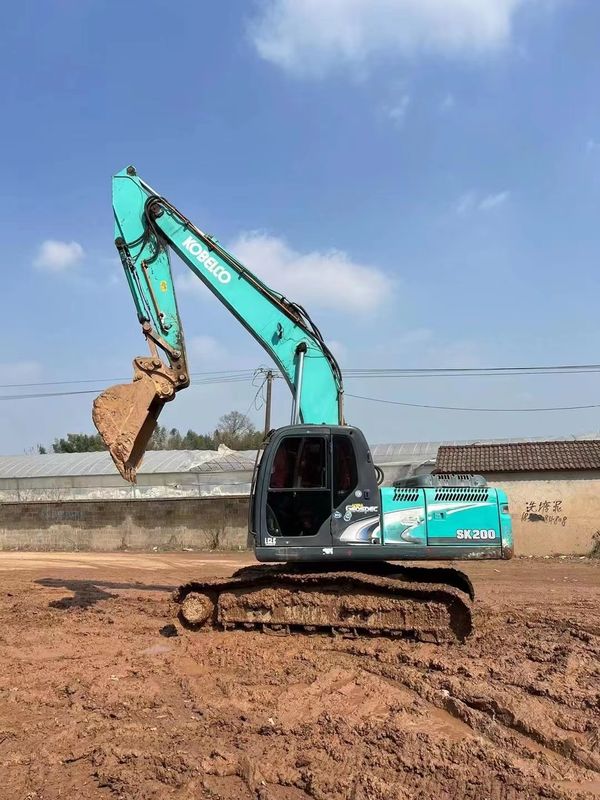 পুনরায় দখলকৃত খননকারী Kobelco Sk200 8 Super X Yn12 ওজন 21.8t 118kW ইঞ্জিন শক্তি
