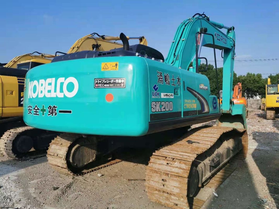 পুনরায় দখলকৃত খননকারী Kobelco Sk200 8 Super X Yn12 ওজন 21.8t 118kW ইঞ্জিন শক্তি