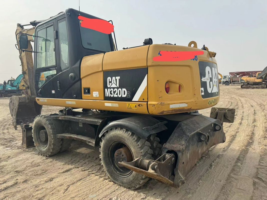 90% Caterpillar M317D2 বিক্রয়ের জন্য উচ্চ মানের এবং সেরা কর্মক্ষমতা সঙ্গে ব্যবহৃত চাকা খননকারী