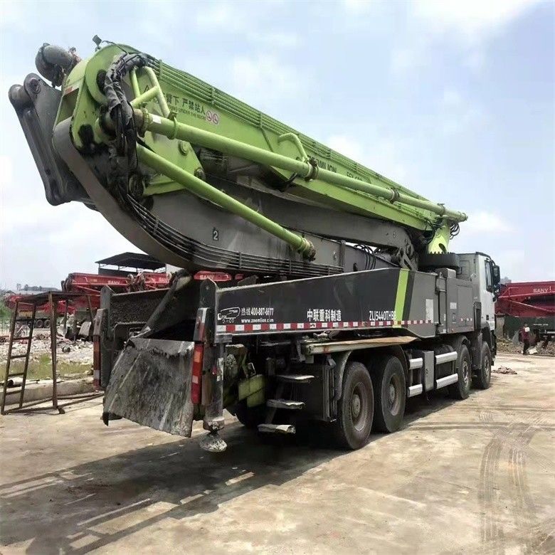 ব্যবহৃত জুমলিয়ন কংক্রিট পাম্প ট্রাক 37m 42m 48m 52m নিশ্চিতকরণ এবং সর্বোত্তম কর্মক্ষমতা