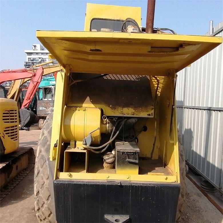 ডিজেল ইঞ্জিন রোড প্যাভিং Bomag BW217D-2 ব্যবহৃত একক ড্রাম ভেড়া পা হাইড্রোলিক রোড রোলার
