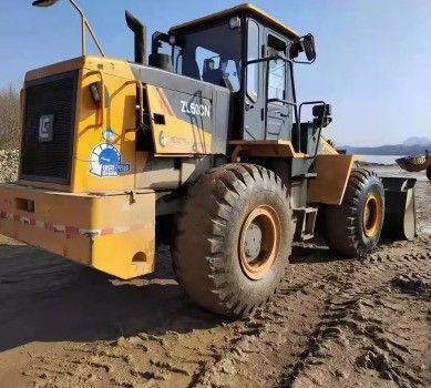 2019 ফ্রন্ট এন্ড লোডার লিউগং ZL50CN হুইল টাইপ 5 টন গ্রাউন্ডমোভিংয়ের জন্য ব্যবহৃত মেশিন