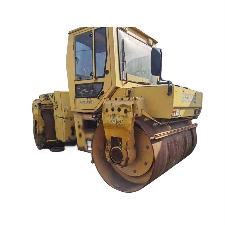 10 টন অপারেটিং ওজন ব্যবহৃত BOMAG BW 202 AHD-2 রোড রোলার এবং কর্মক্ষমতা গ্যারান্টিযুক্ত