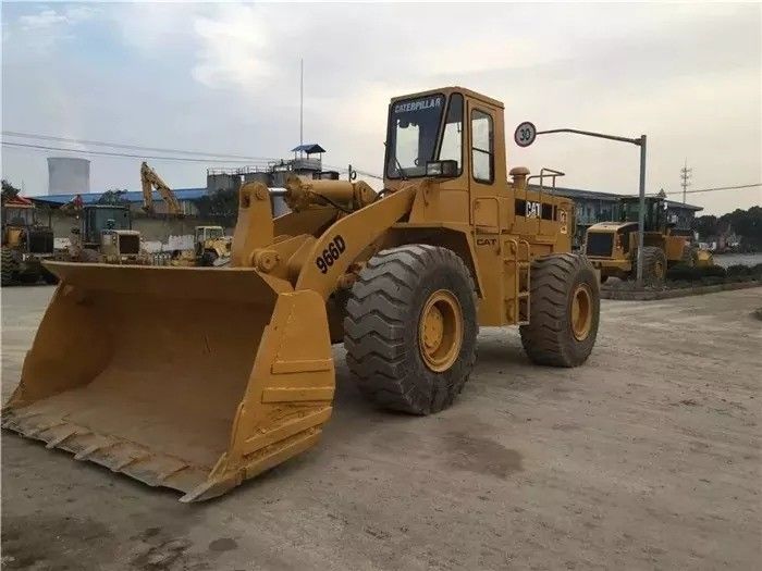 উচ্চ ক্ষমতা জাপান ব্যবহৃত Cat 966D লোডার ভারী লোড কাজ জন্য ভাল অবস্থায়