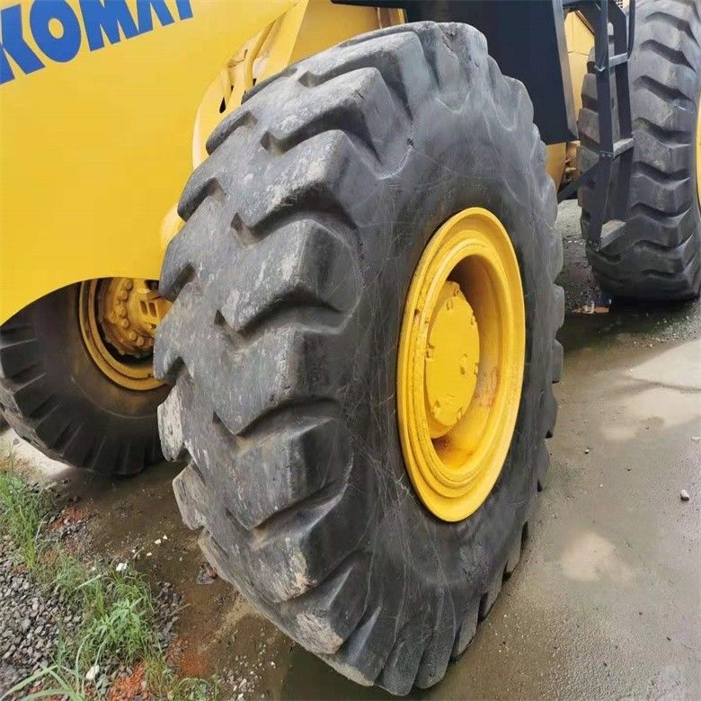 জাপান তৈরি WA420-3 3.5cbm 6t ব্যবহৃত Komatsu চাকা লোডার জন্য পৃথিবী সরানো অপারেশন