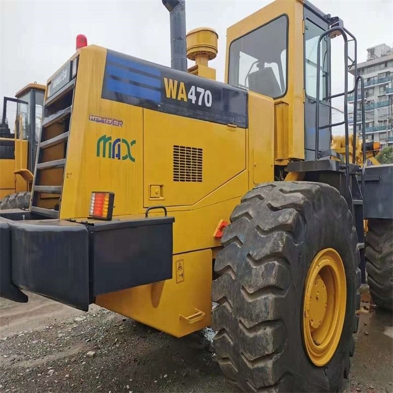 জাপান তৈরি WA420-3 3.5cbm 6t ব্যবহৃত Komatsu চাকা লোডার জন্য পৃথিবী সরানো অপারেশন