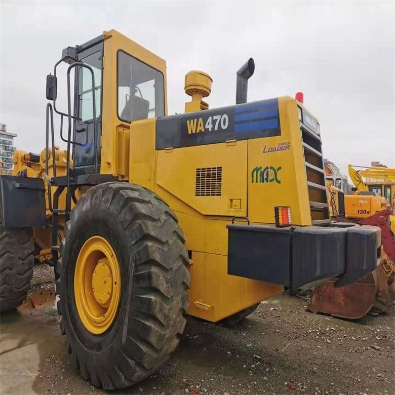 জাপান তৈরি WA420-3 3.5cbm 6t ব্যবহৃত Komatsu চাকা লোডার জন্য পৃথিবী সরানো অপারেশন