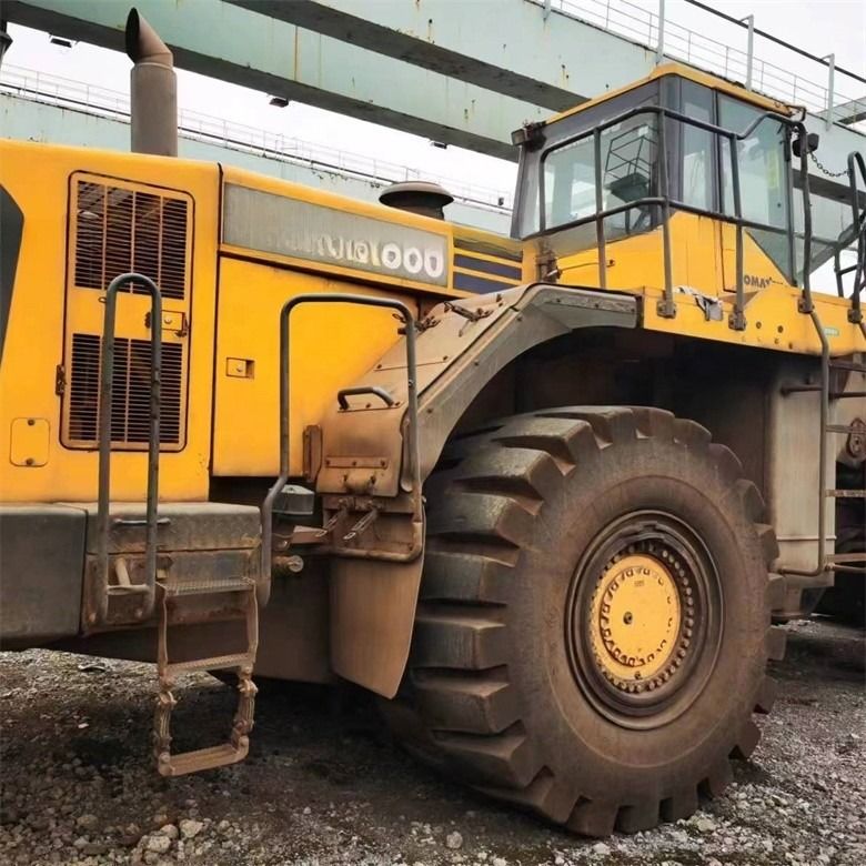 খুচরা বিক্রয় WA600-6 ব্যবহৃত চাকা লোডার Komatsu WA600-3 সেকেন্ড হ্যান্ড লোডার ভাল অবস্থায়