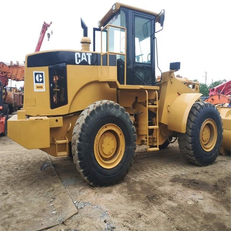 দ্রুত লোডিং সহ Caterpillar CAT 966G 966 চাকা লোডার 22500 23000 কেজি মেশিন ওজন