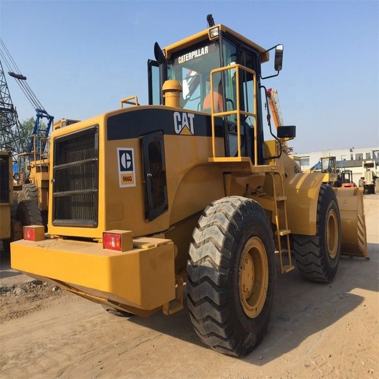 দ্রুত লোডিং সহ Caterpillar CAT 966G 966 চাকা লোডার 22500 23000 কেজি মেশিন ওজন