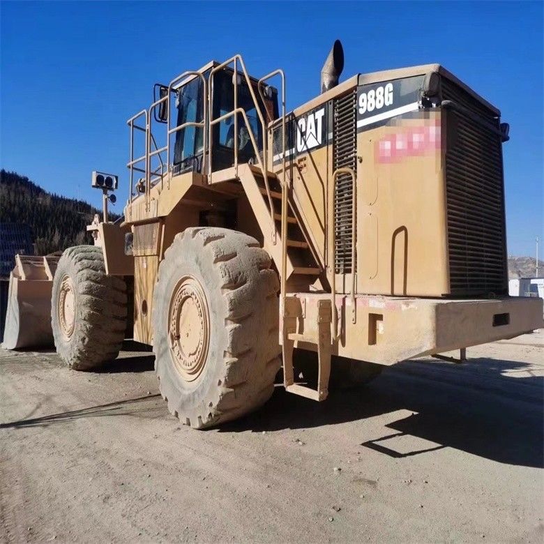ব্যবহৃত Caterpillar CAT 988G 988 50 টন হুইল লোডার Max.