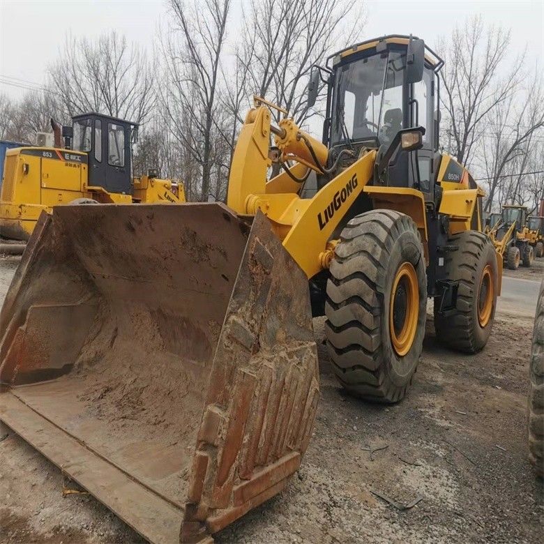 3106 মিমি সর্বোচ্চ. নির্গমন উচ্চতা LIUGONG 850H বিল্ডিং উপাদান দোকান জন্য চাকা লোডার