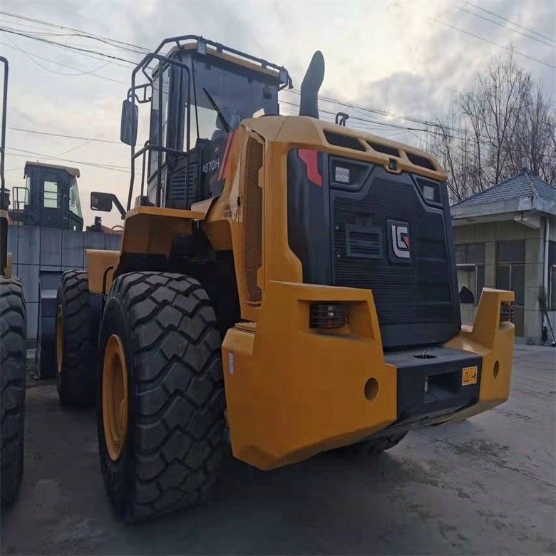LIUGONG 870H 7 টন হুইল লোডার কম কাজের ঘন্টা এবং মূল জলবাহী পাম্প সঙ্গে