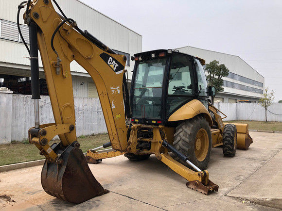 6792 10200 কেজি মেশিন ওজন ব্যবহৃত Caterpillar 416E ব্যাকহো লোডার 162 kw মূল এখন