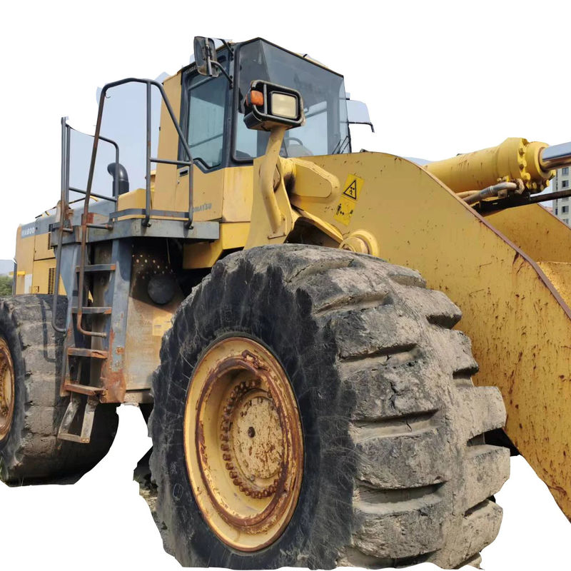 নির্মাণ বিল্ডিং সলিউশন জন্য Komatsu 600 মডেল ভারী দায়িত্ব WA600-6 চাকা লোডার