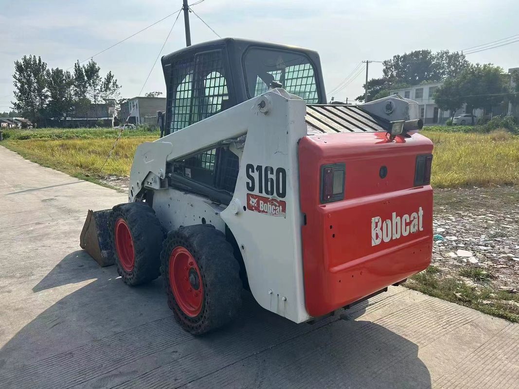 4WD ব্যবহৃত হুইল লোডার শীর্ষ থেকে ভারী দায়িত্ব কাজ জন্য BOCAT S60