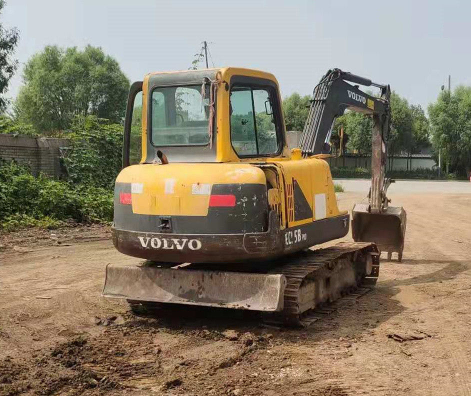 সুইডেন উচ্চ মানের ভলভো EC55B PRO ক্রলার খননকারী মেশিন প্রায় নতুন ব্যবহৃত আমদানি