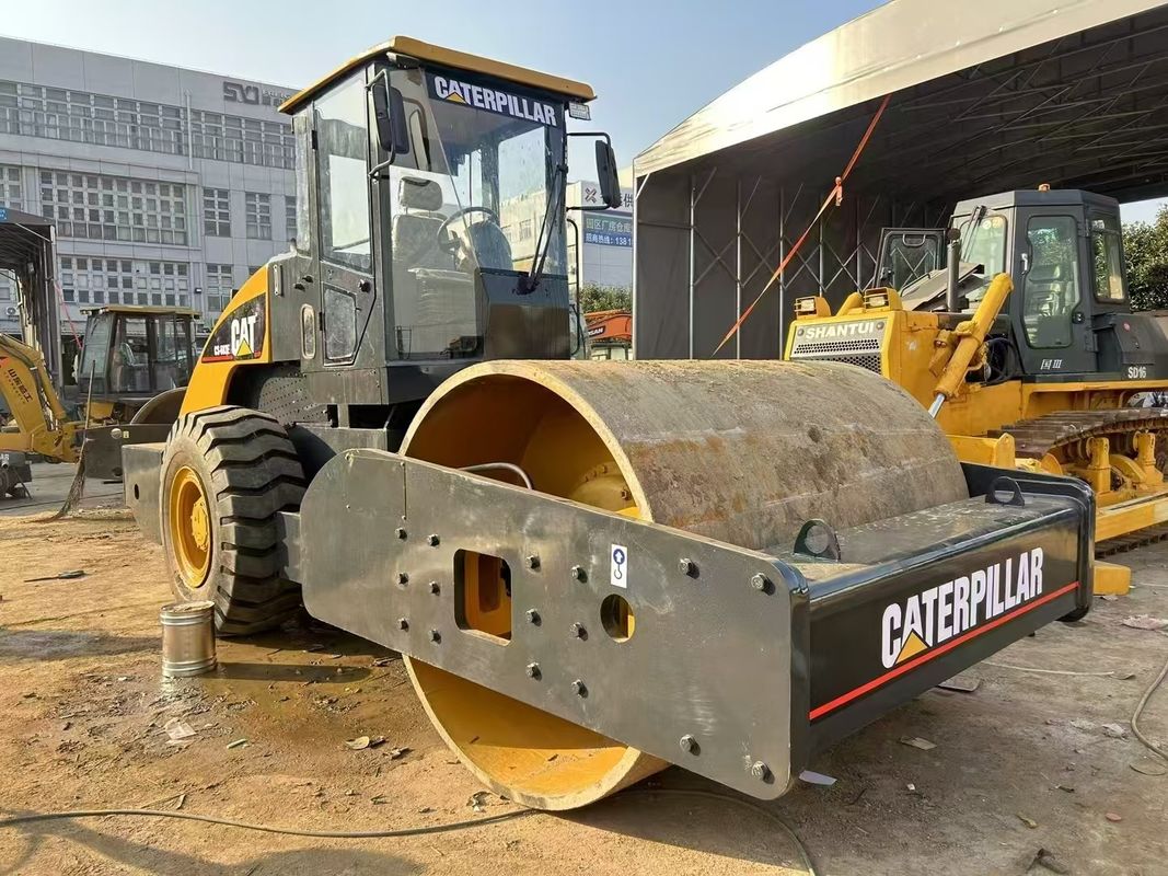 ব্যবহৃত CAT CS-683E কম্প্যাক্টর রোলার কম্প্যাক্টর 1.8 মিমি