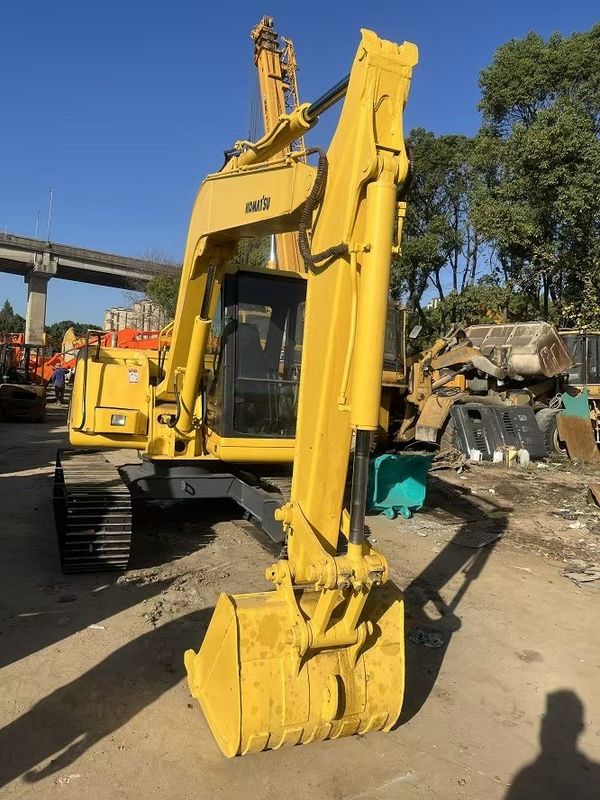 ব্যবহৃত KOMATSU ক্রলার এক্সক্যাভেটর PC60-7 সেকেন্ড হ্যান্ড KOMATSU PC60-7 ট্র্যাক এক্সক্যাভেটর খনন সরঞ্জাম