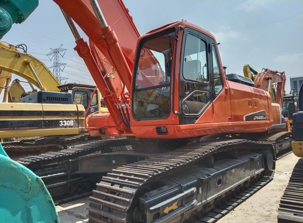 ব্যবহৃত Doosan DX420LC-9C ক্রলার এক্সক্যাভারেটর বিক্রির জন্য উচ্চমানের সেকেন্ড হ্যান্ড এক্সক্যাভারেটর