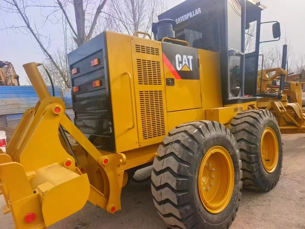 ব্যবহৃত CAT 140K মোটর গ্রেডার 17.27 T পরিবহন উচ্চতা 3.35 M