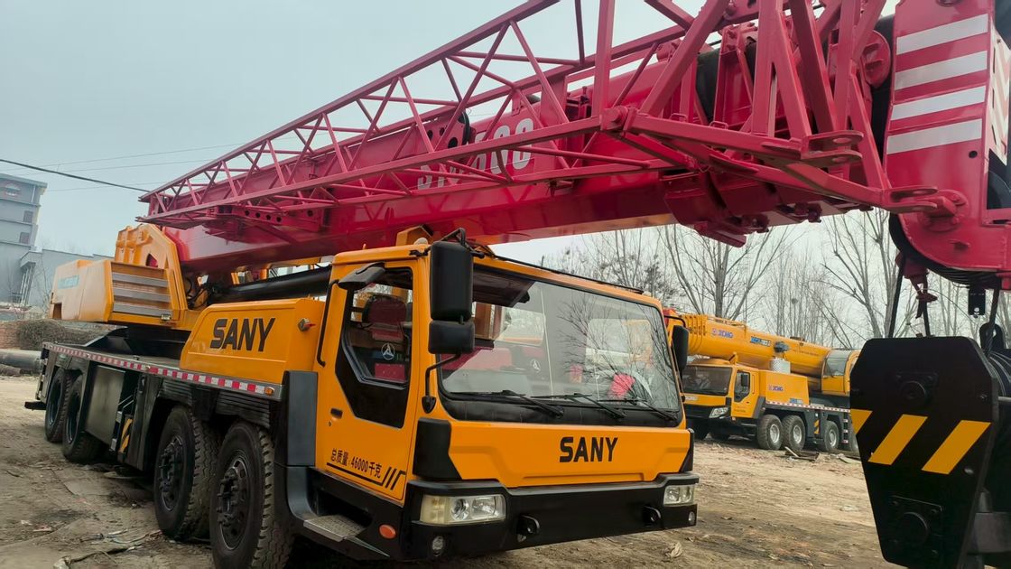 ব্যবহৃত SANY STC800 ট্রাক ক্রেন বিক্রির জন্য।