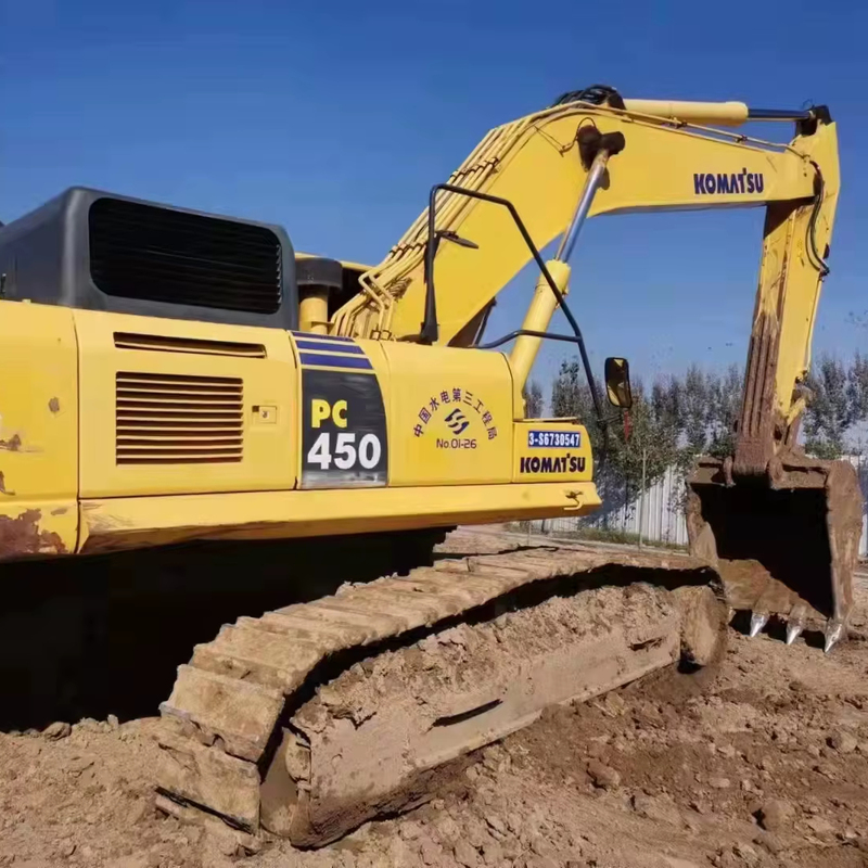 2020 Model Komatsu PC 450-7 Crawler Excavator with 270kW Power and 45000 KG Operating Weight