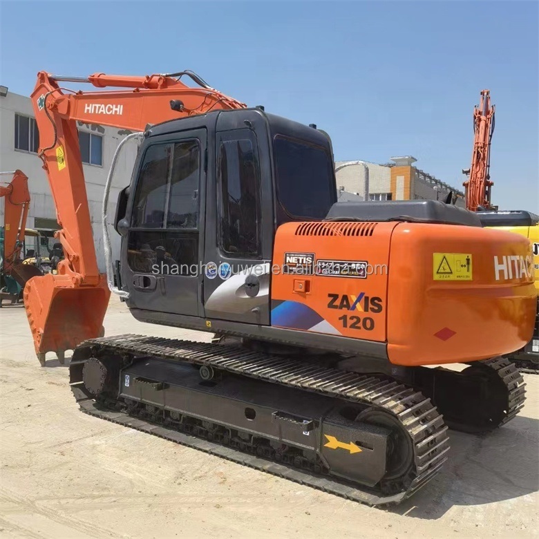 2020 Model Hitachi ZX 120 Crawler Excavator with 65kW Power and 0.8m³ Bucket Capacity
