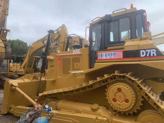 Caterpillar D7R বুলডোজার বুলডোজার ব্যবহৃত Cat বুলডোজার D7R Cat Dozer