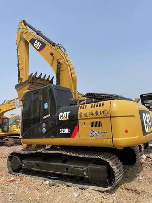 উচ্চ মানের ব্যবহৃত CAT320D2 ক্রলার খননকারী মেশিন প্রায় নতুন